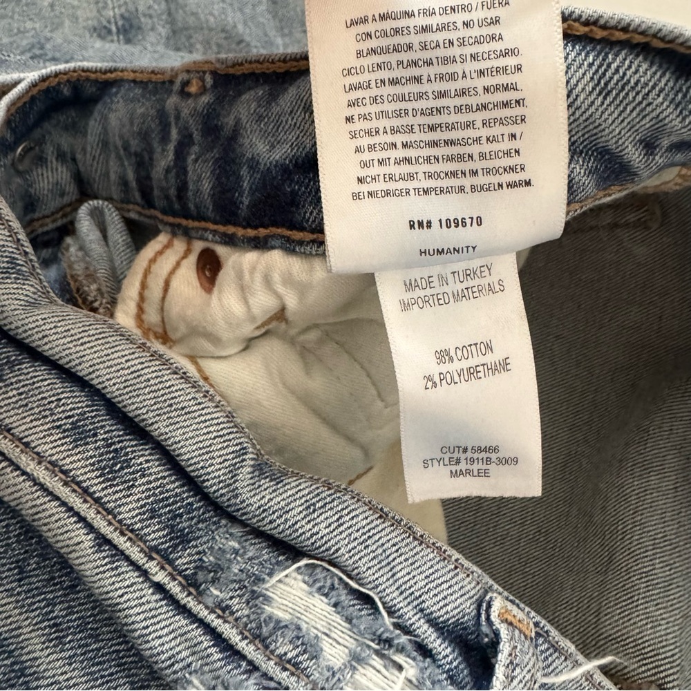 Citizens of Humanity Marlee High Rise Relaxed Taper Jeans Size 27 - Picture 11 of 14